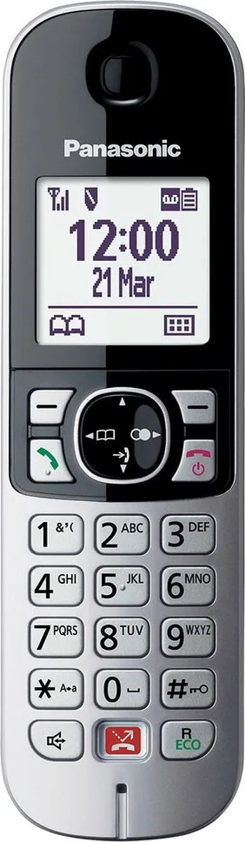 Panasonic KX-TGA685EXB Losse Handset - 1 Stuks - Zwart