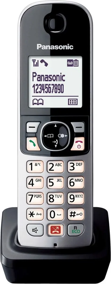 Panasonic KX-TGA685EXB Losse Handset - 1 Stuks - Zwart