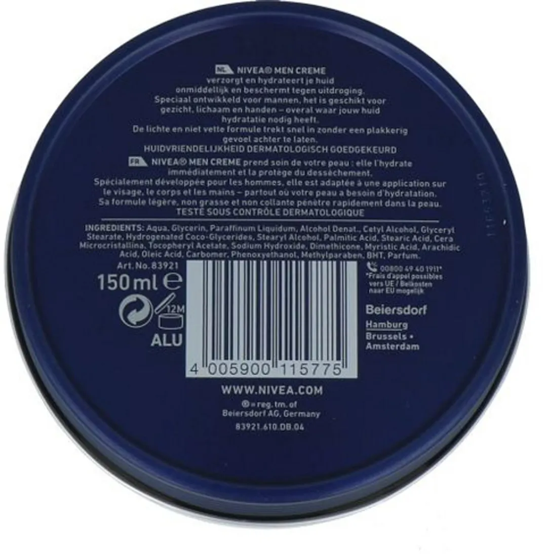 NIVEA MEN Bodycrème 150ml - afbeelding 6 van 6
