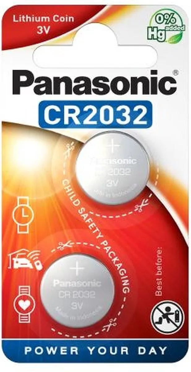 Panasonic CR2032 Knoopcel