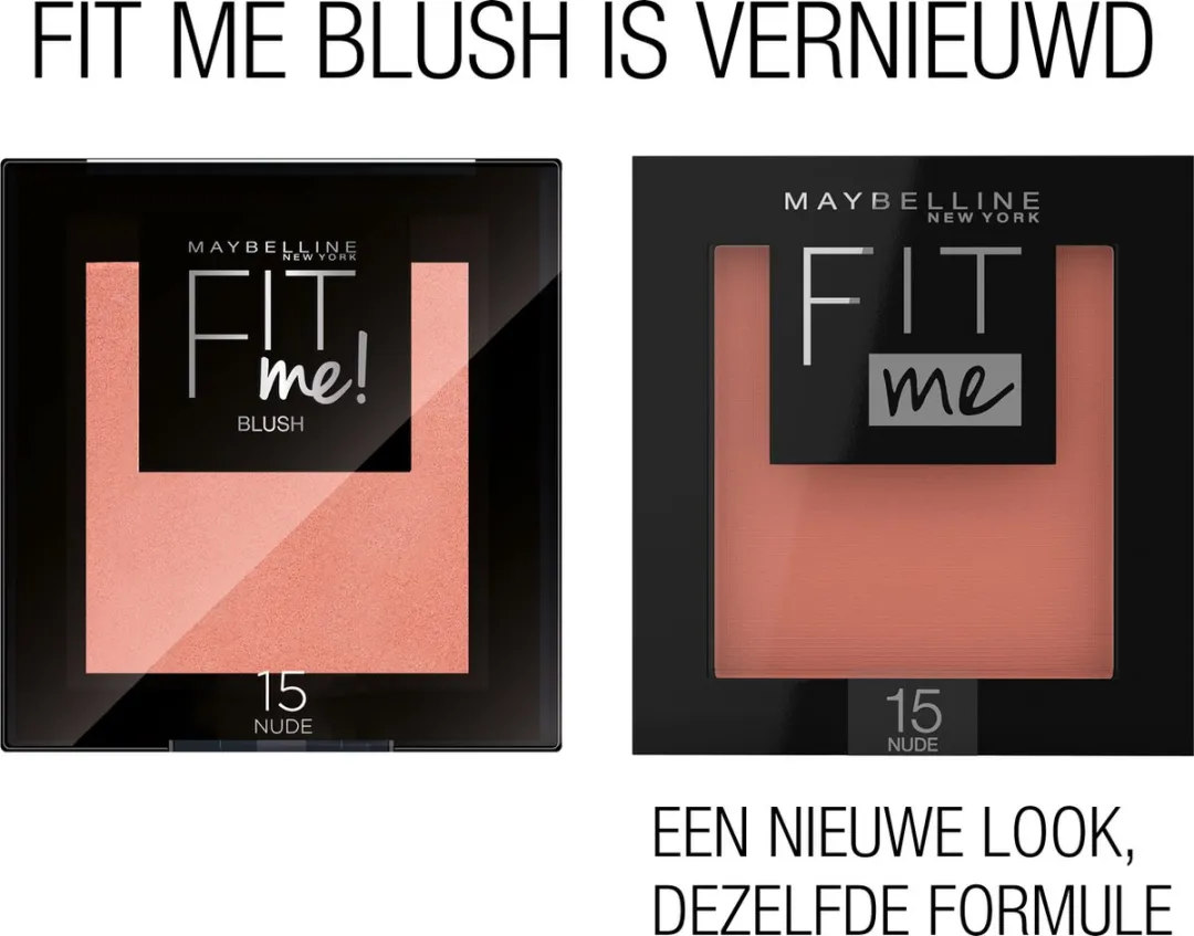 Maybelline Fit Me Blush 15 Nude - 4,5 g