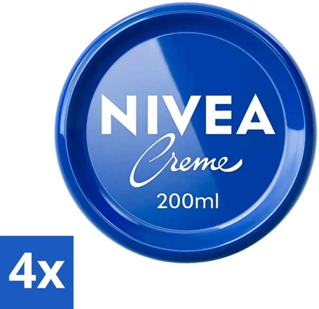 NIVEA Crème Verzorgend 800ml - 4 Stuks