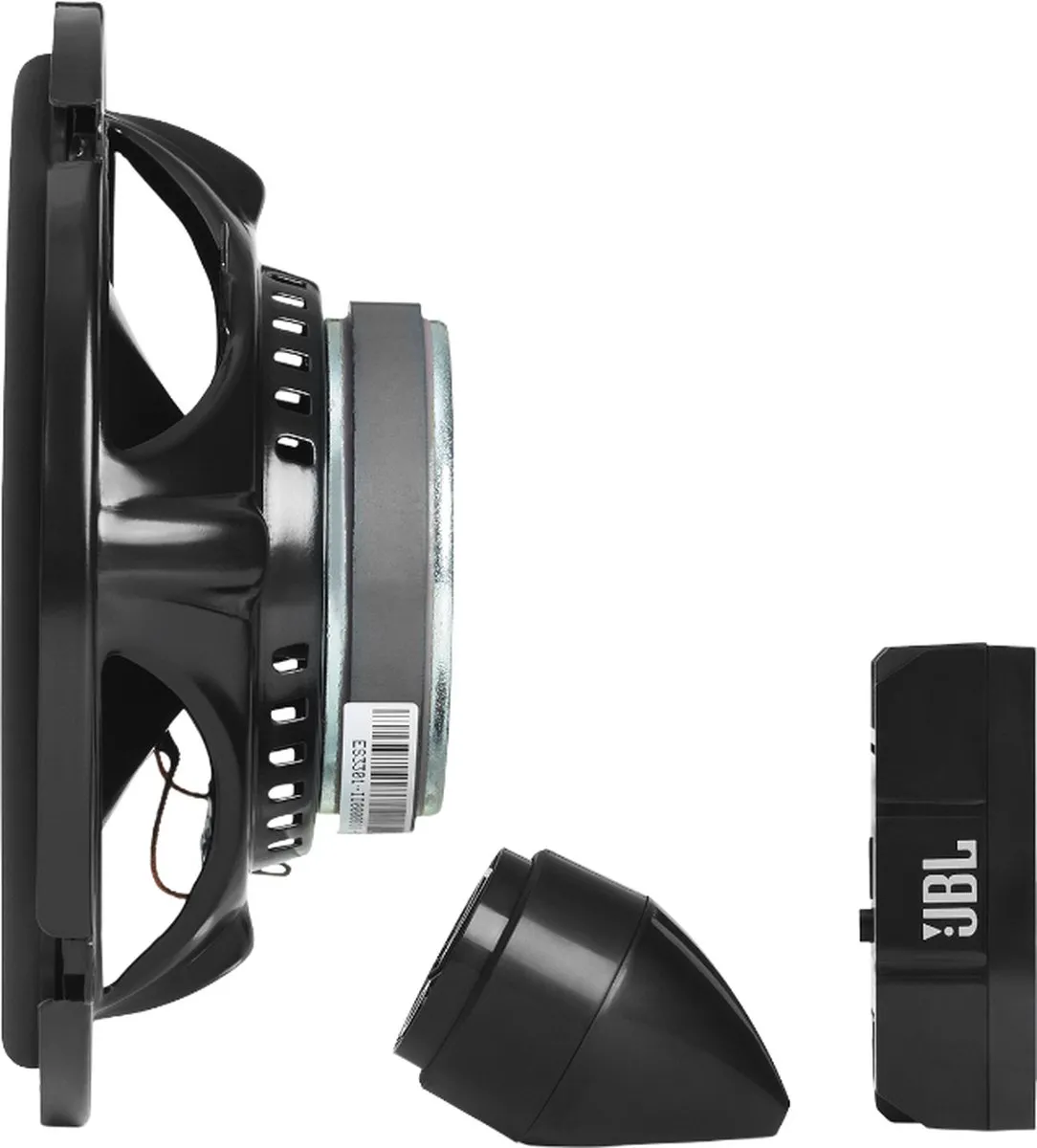 JBL Stage3 607CF - Autospeakers - 16,5 cm - 2-weg Composet - 250 Watt - Zonder Grill - Zwart