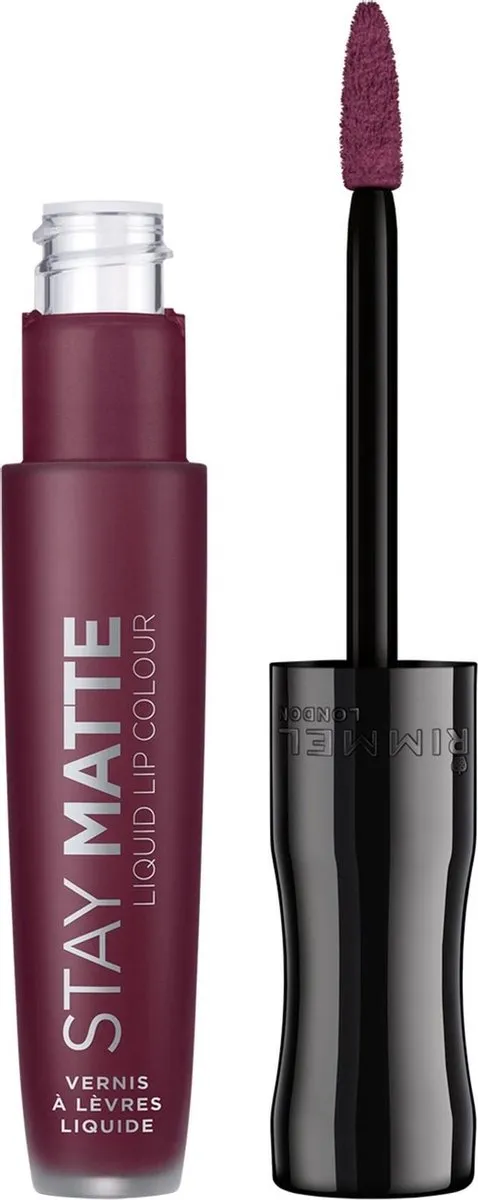 Rimmel London Stay Matte Liquid Lip Colour 800 Midnight - 6.5ml