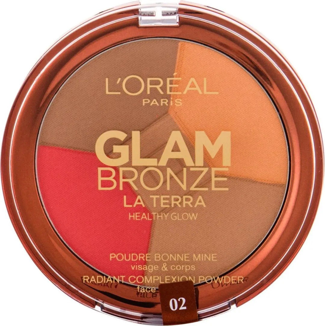 L'Oréal Paris Glam Bronze La Terra Healthy Glow Powder 02 Medium Speranza