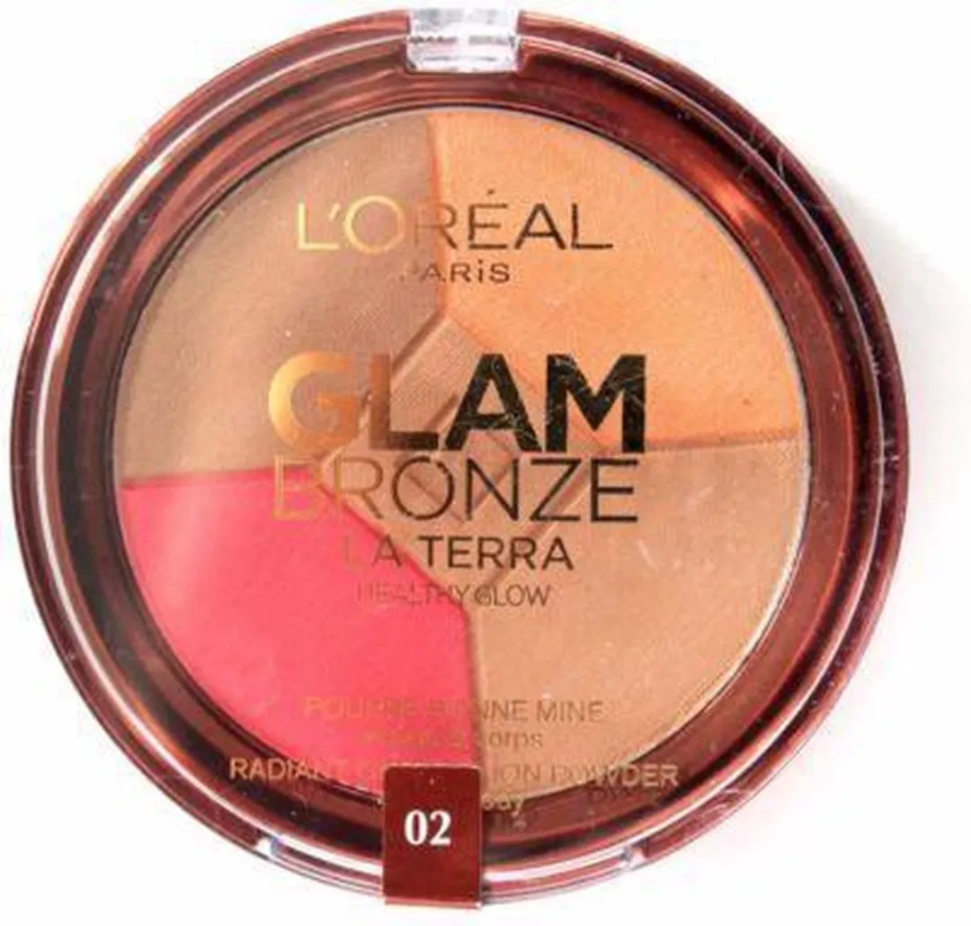 L'Oréal Paris Glam Bronze La Terra Healthy Glow Powder 02 Medium Speranza
