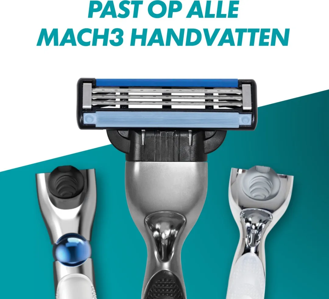 Gillette Mach 3 Scheermesjes 18 Stuks