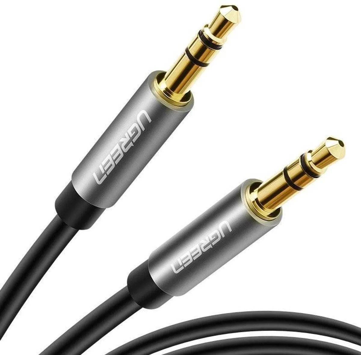 UGREEN Audiokabel 3,5mm Aux - 3,5m - Zwart