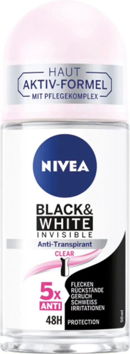 NIVEA Deoroller Invisible Clear 50ml
