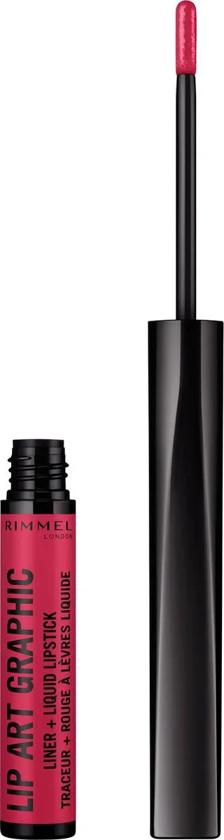 Rimmel London Lip Art Graphic Lippenstift 110 Vibez