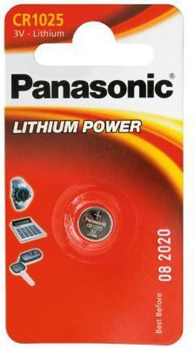 Panasonic CR1025 Knoopcel