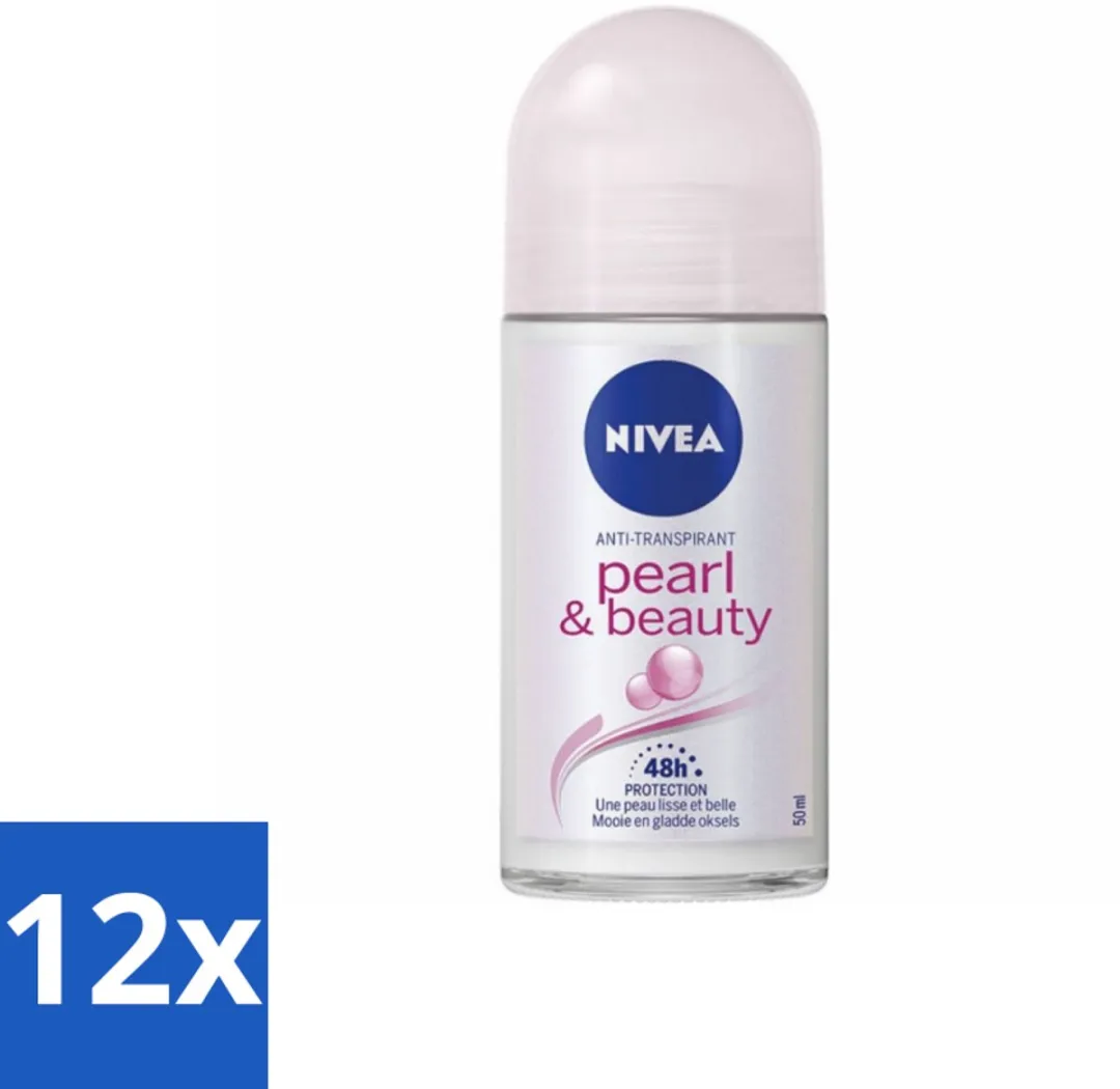 NIVEA Pearl & Beauty Deodorant Roller 50ml