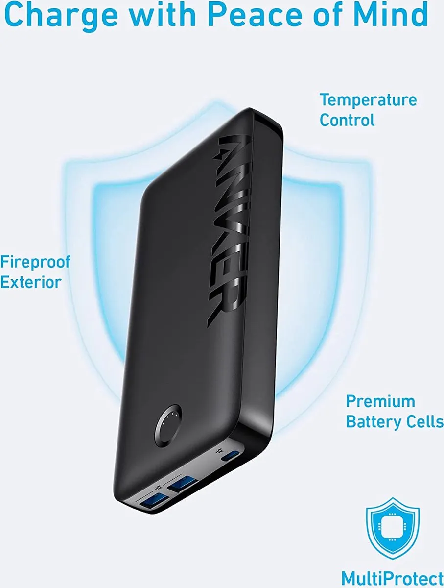 Anker PowerCore 20000 Powerbank - 20.000mAh - Zwart