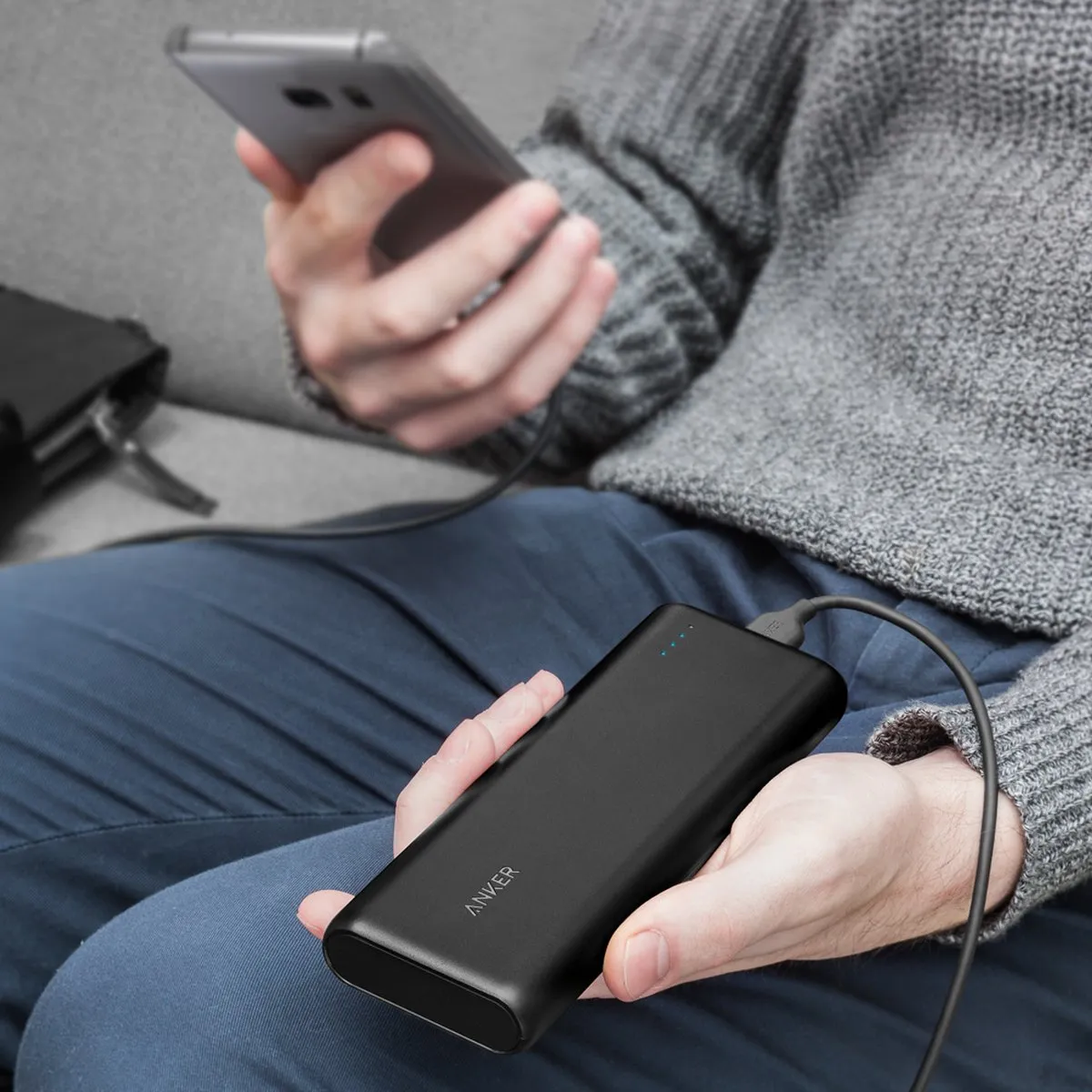 Anker PowerCore 20000 Powerbank - 20.000mAh - Zwart