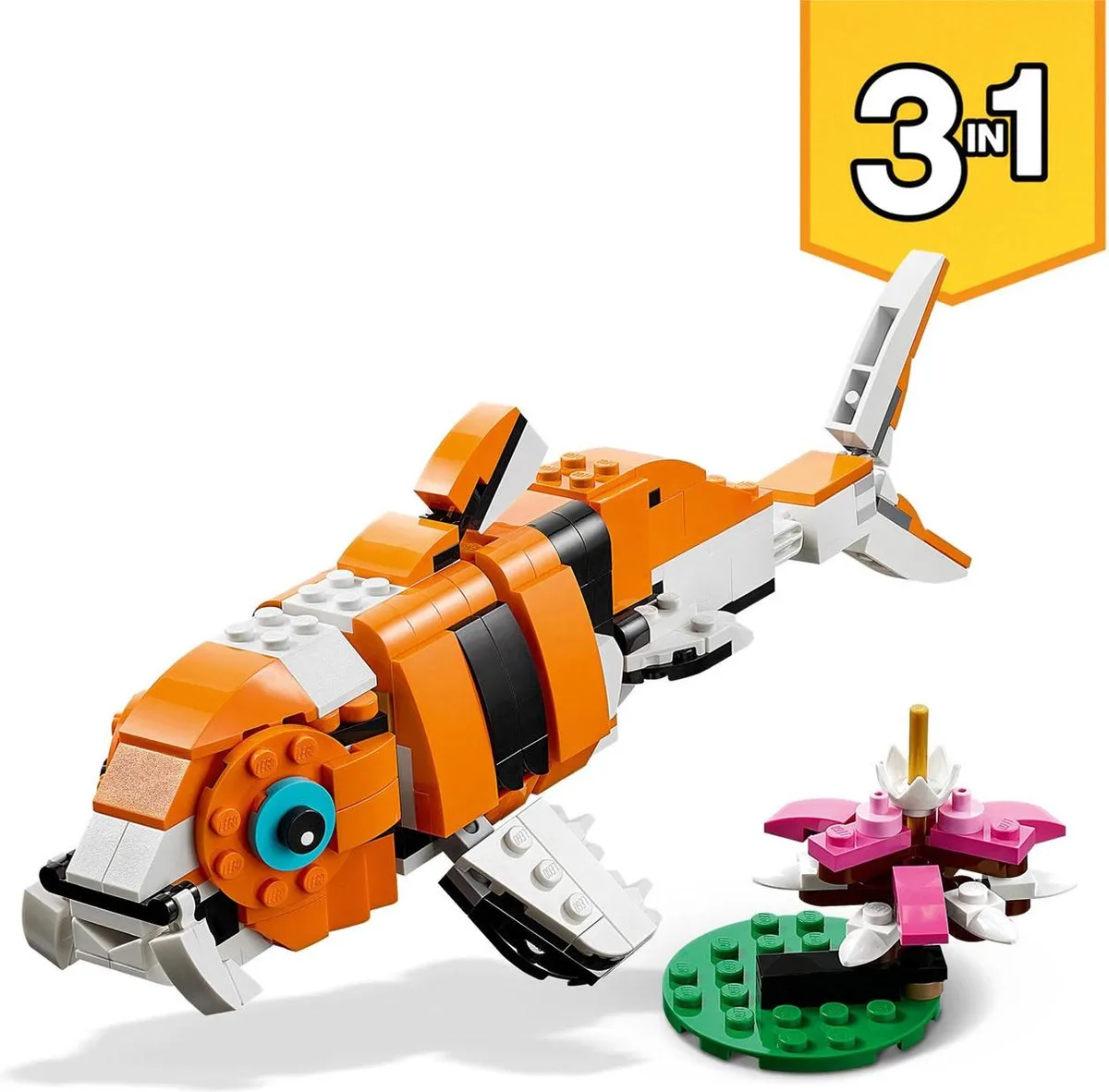 LEGO Creator 3-in-1 Grote Tijger 31129 - 755 Stukken - afbeelding 6 van 6