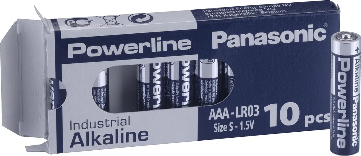 Panasonic LR03AD AAA Accu's