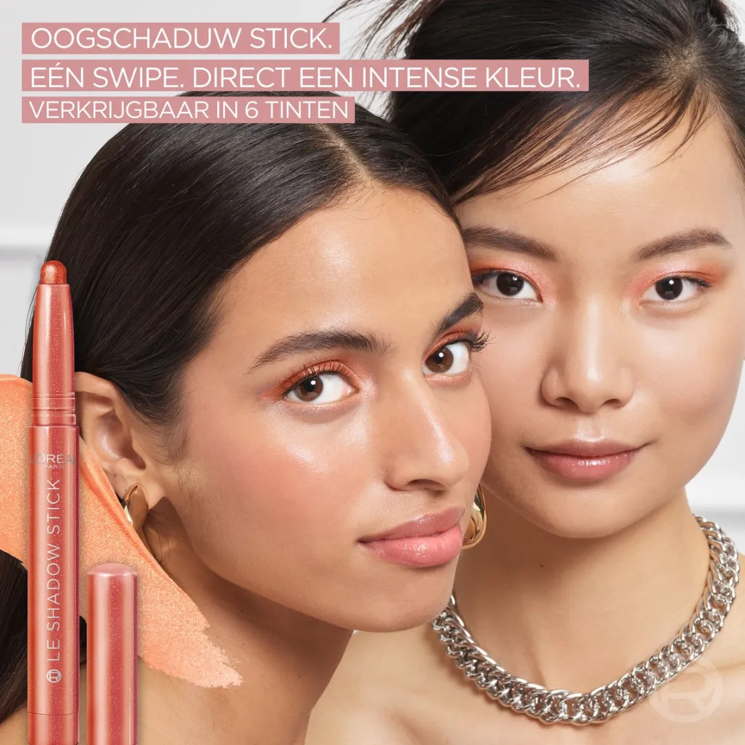 L'Oréal Paris Le Shadow Stick 150 Captivating Sepia Oogschaduwstick 1.4g
