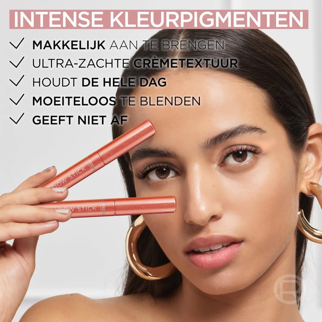 L'Oréal Paris Le Shadow Stick 150 Captivating Sepia Oogschaduwstick 1.4g
