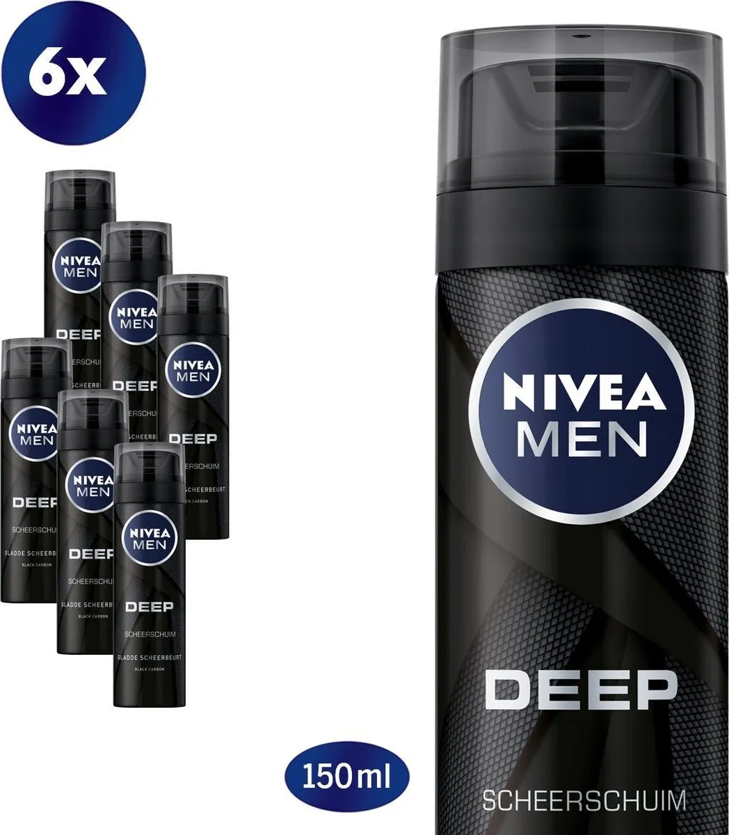 NIVEA Men Deep Scheerschuim 200ml