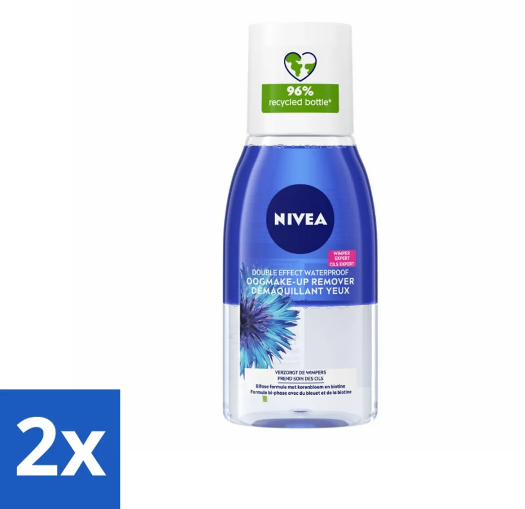 NIVEA Double Effect Oogmake-up Remover 250ml