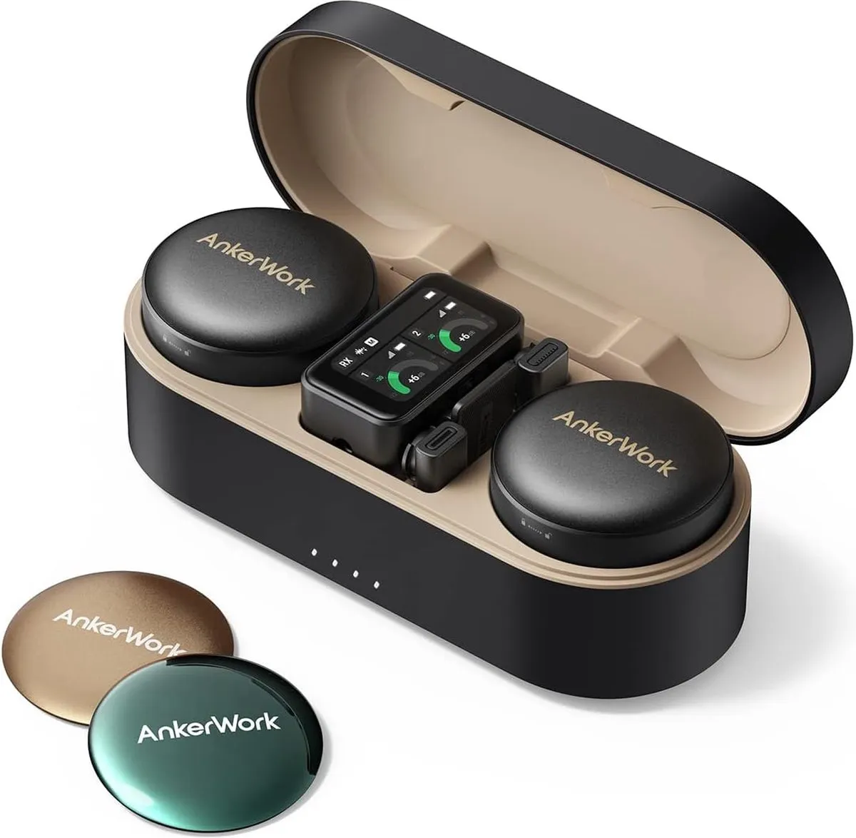 AnkerWork M650 Draadloze Lavaliermicrofoon