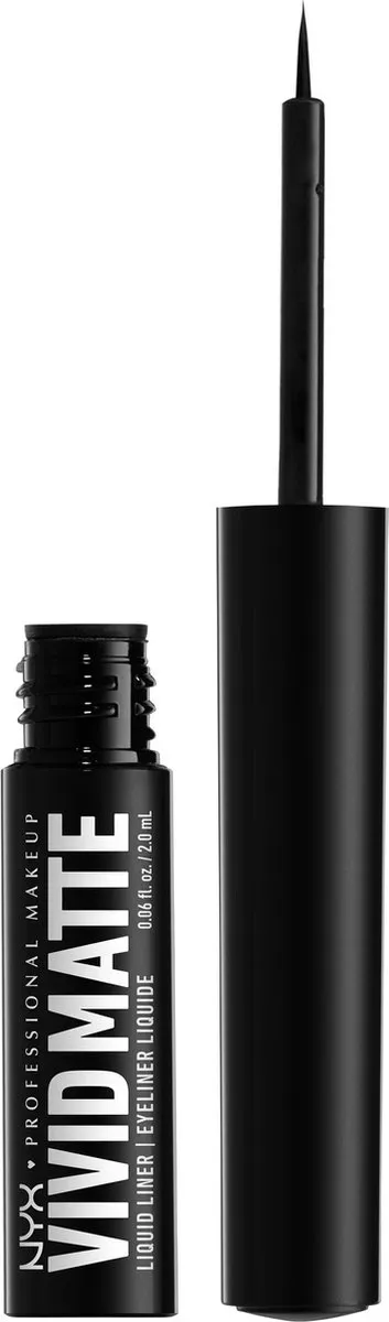 NYX Vivid Matte Liquid Liner Zwart 2ml