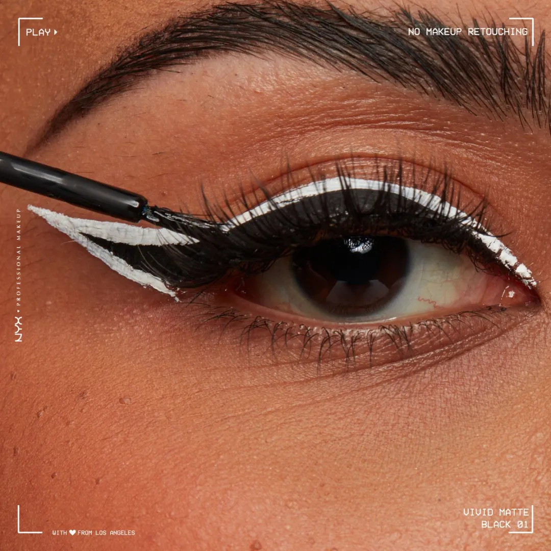 NYX Vivid Matte Liquid Liner Zwart 2ml