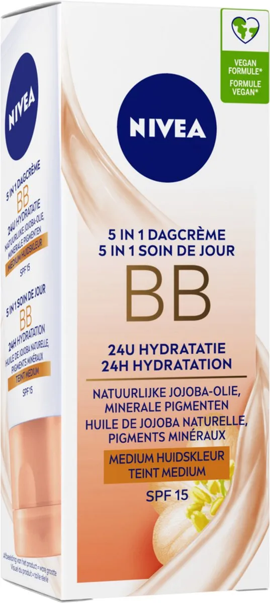 NIVEA Essentials 5in1 BB Dagcrème Medium SPF 15 - 50ml
