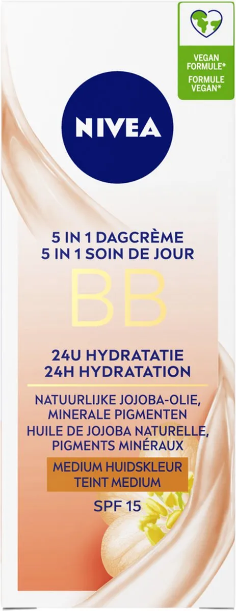NIVEA Essentials 5in1 BB Dagcrème Medium SPF 15 - 50ml