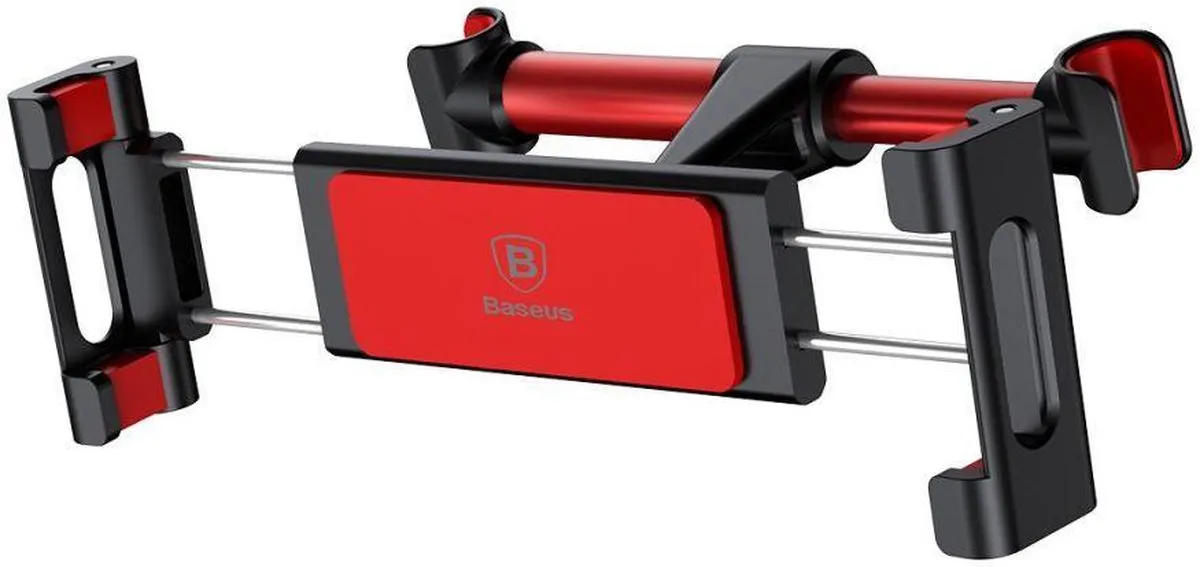 Baseus Smartphone/Tablet Hoofdsteunhouder SUHZ-91 - Rood