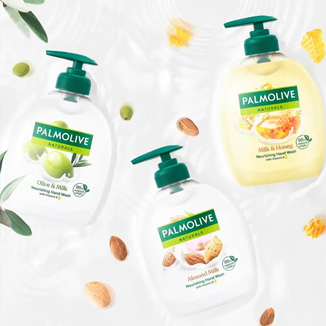 Palmolive Naturals Milk & Honey - 6x300ml
