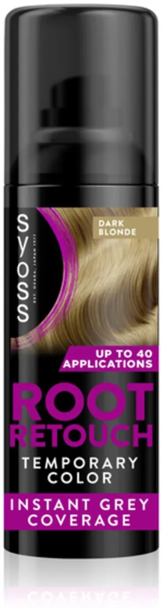 SYOSS Root Retoucher Middenblond 120ml - 3 Stuks