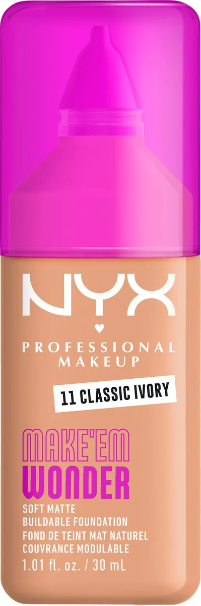 NYX Make 'EM Wonder Foundation Classic Ivory 30ml