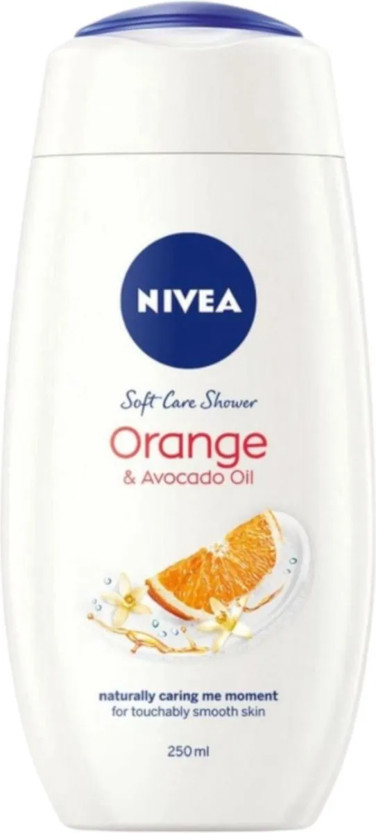 NIVEA Douchegel Orange & Avocado Oil 250ml - 6 Stuks