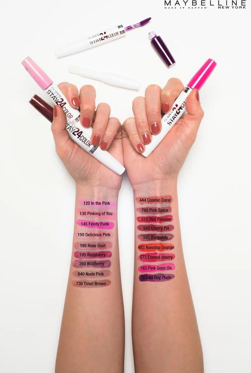 Maybelline Superstay 24H Lippenstift 542 Cherry Pie - 8ml