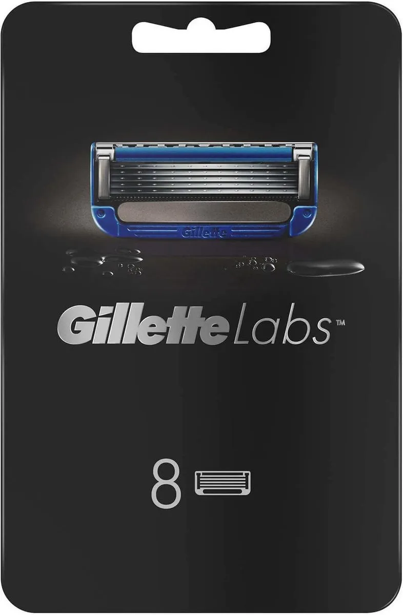 GilletteLabs Heated Scheermesjes 8 Stuks