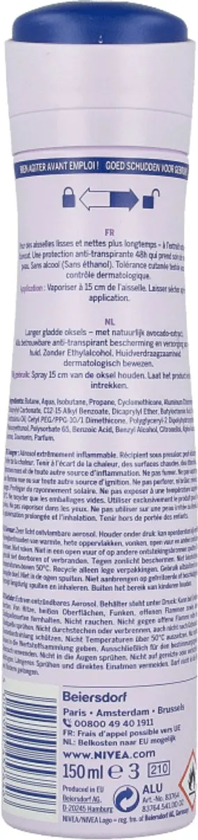 NIVEA Deodorant Spray Double Effect 150ml - afbeelding 6 van 6