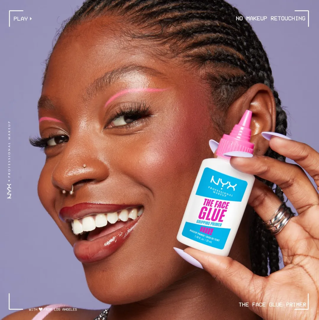 NYX The Face Glue Primer - 35ml - Wit