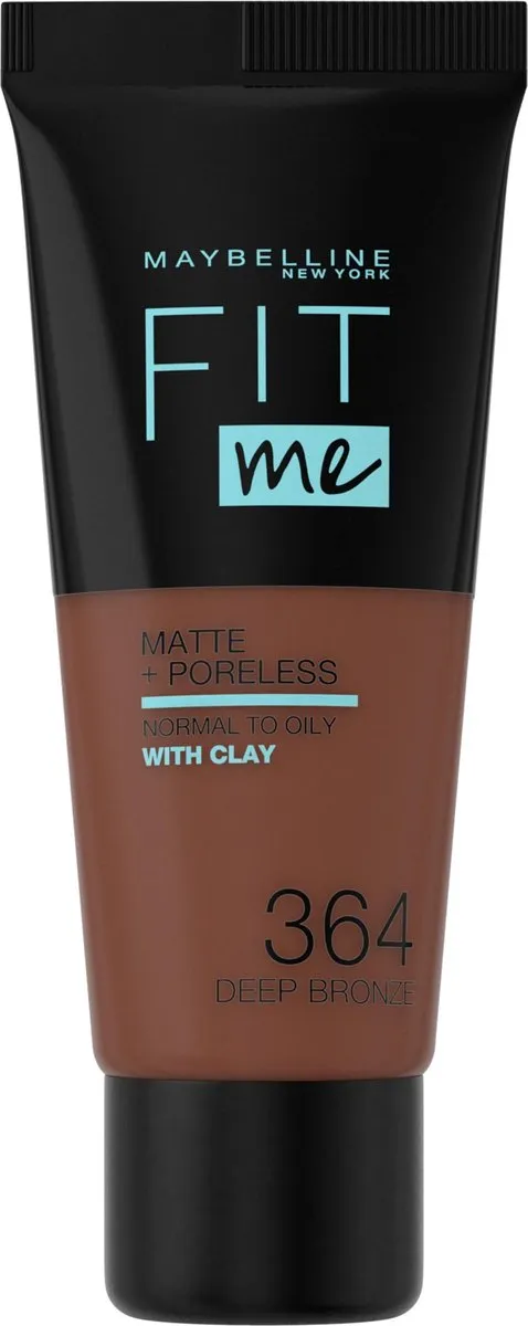 Maybelline Fit Me Matte & Poreless Foundation 364 Deep Bronze 30ml