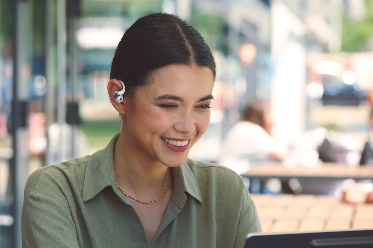JBL Sense Pro Open Ear Oordopjes - Wit - afbeelding 6 van 6