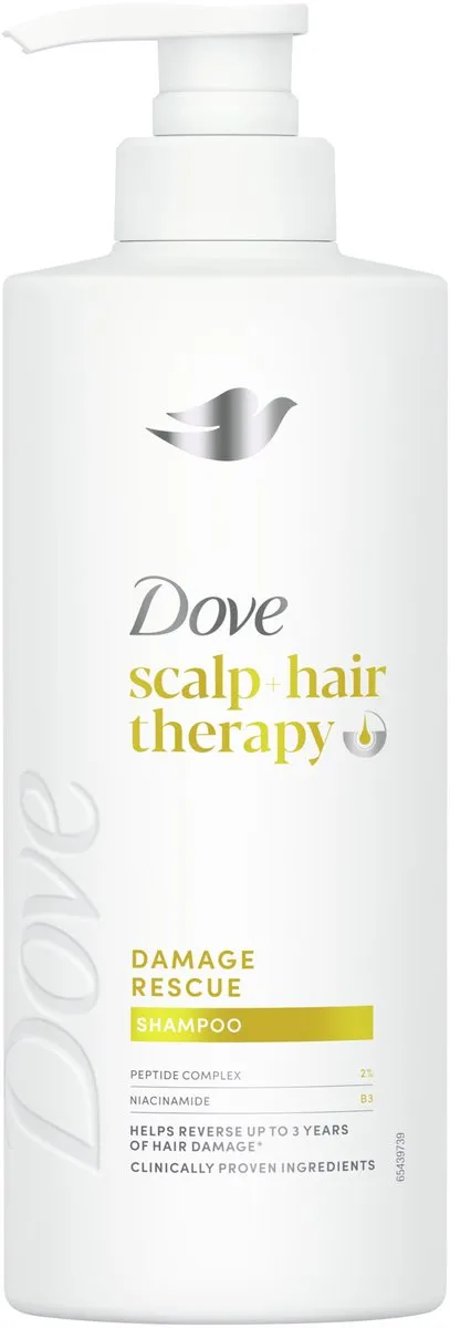 Dove Scalp + Hair Therapy Shampoo Schadeherstel 400ml