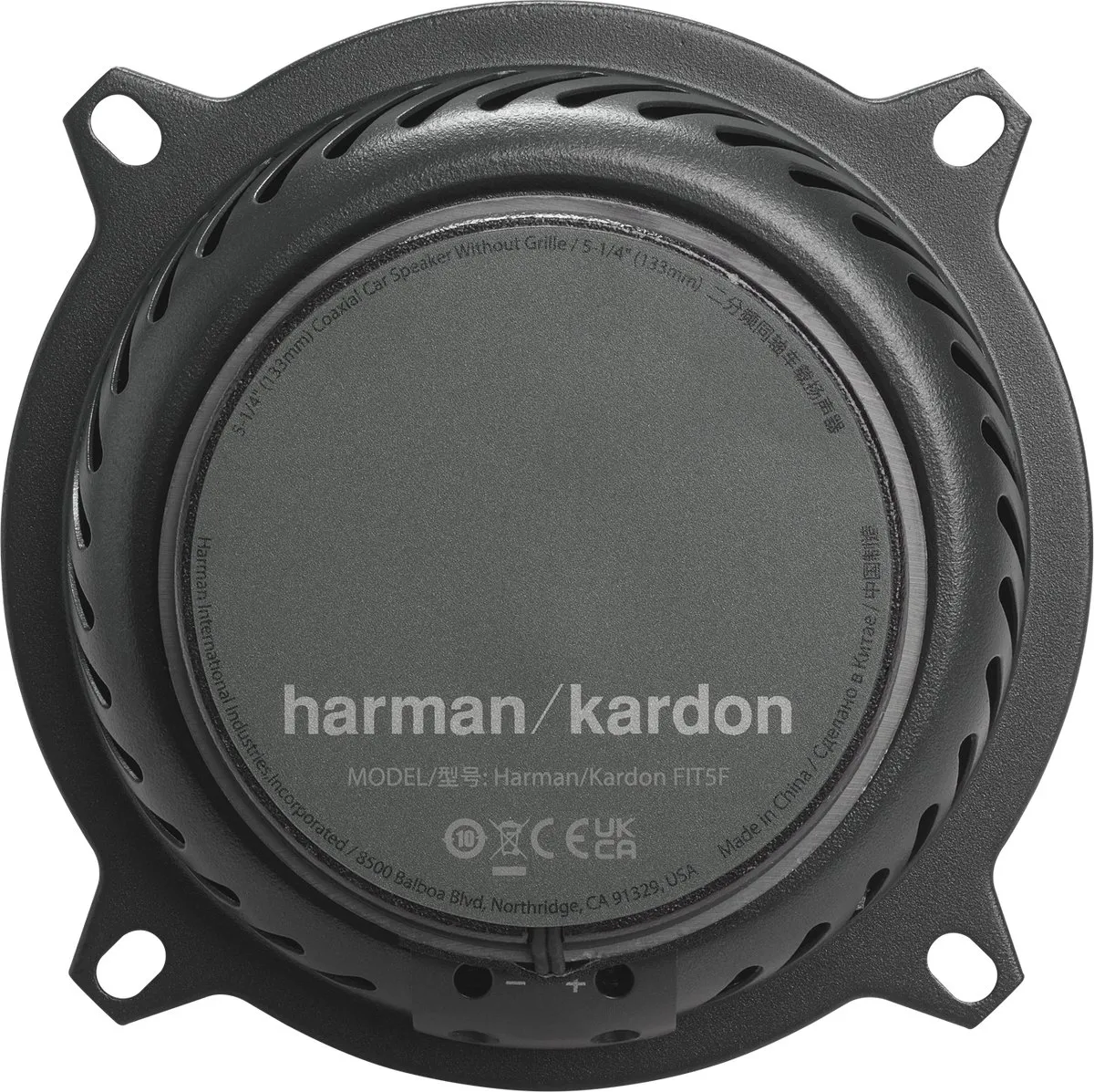 Harman Kardon FIT5F Coaxiale Luidsprekers 5.25" - 280W - Zwart