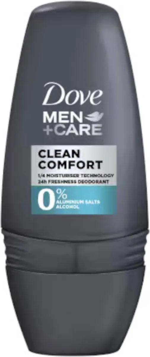 Dove Clean Comfort Roll-On Deo - 50ml