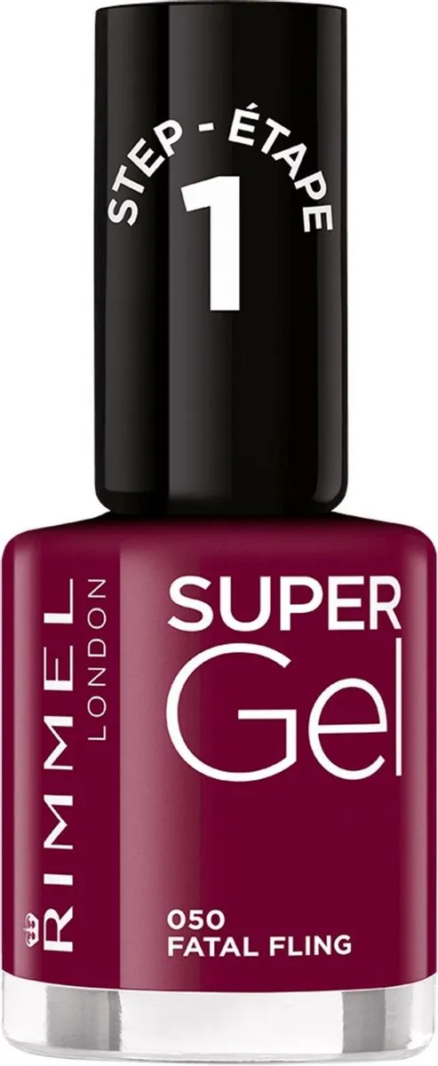 Rimmel London SuperGel Nagellak 050 Fatal Fling - 12ml