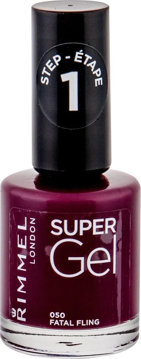 Rimmel London SuperGel Nagellak 050 Fatal Fling - 12ml