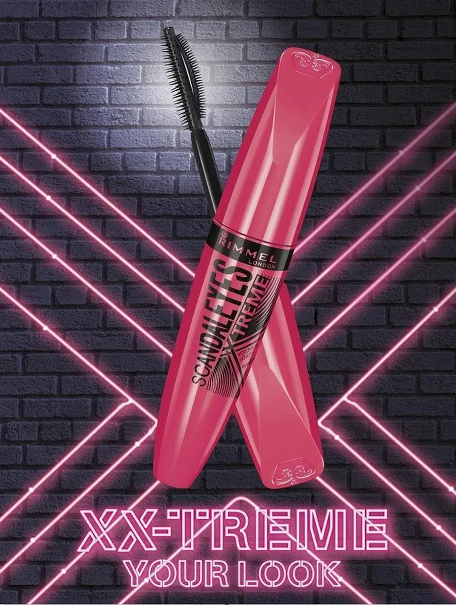 Rimmel London Scandal Eyes XX-Treme Mascara 003 Extreme Black - 7ml