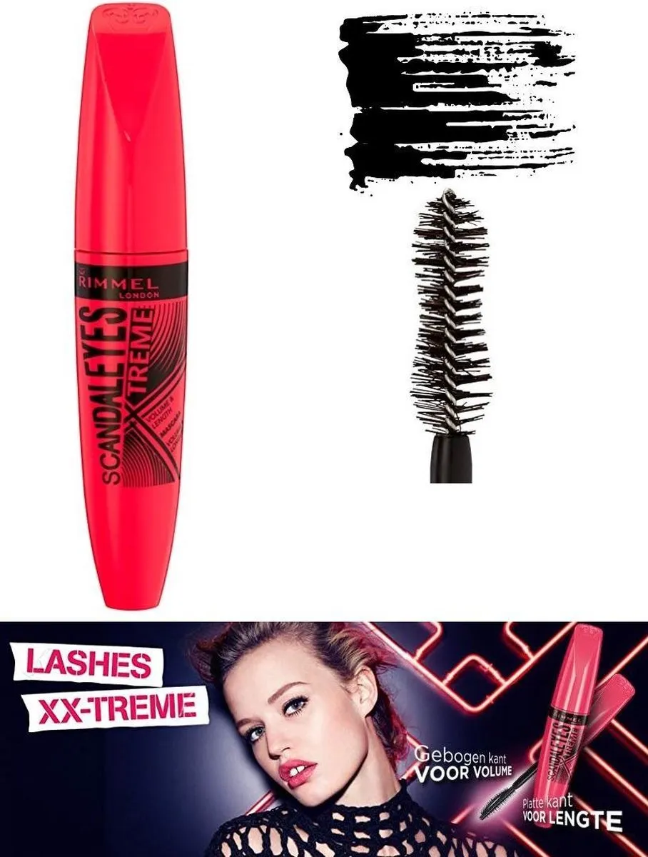 Rimmel London Scandal Eyes XX-Treme Mascara 003 Extreme Black