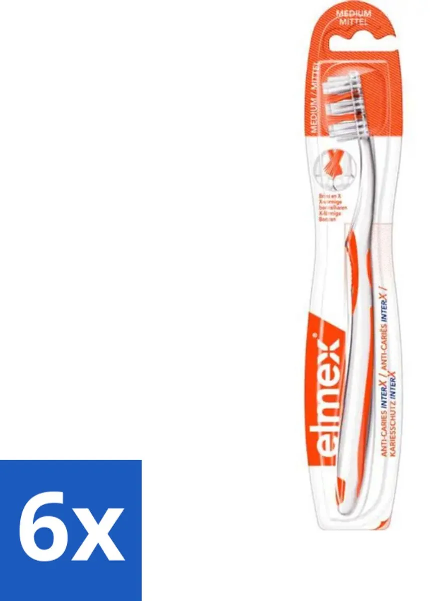 Elmex InterX Medium Tandenborstel