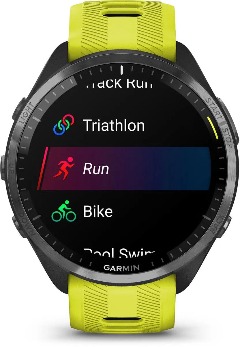 Garmin Forerunner 965 Sporthorloge 47mm - Geel