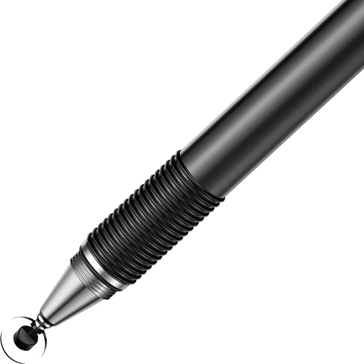 Baseus 2-in-1 Capacitieve Touchscreen Styluspen - Zilver